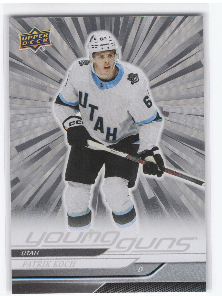 2024-25 Upper Deck Series 2 Young Guns Outburst #453 Rookie Rc Patrik Koch