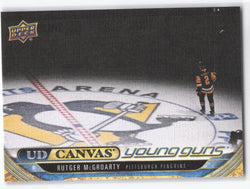 2024-25 Upper Deck Series 2 Young Guns Ud Canvas C228 Rookie Rc Rutger Mcgroarty