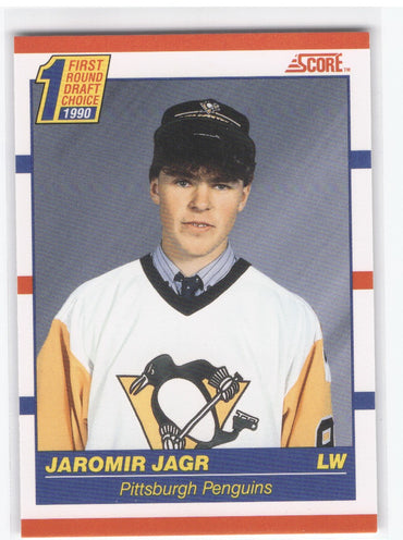 1990 Score First Round Draft Choice #428 Rookie Rc Jaromir Jagr
