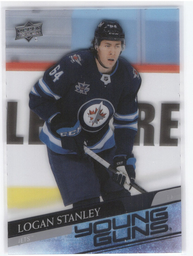 2020-21 Upper Deck Extended Young Guns Clear #703 Rookie Rc Logan Stanley