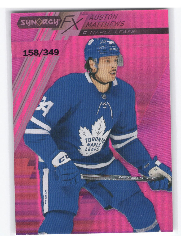 2020-21 Upper Deck Synergy Synergy Fx Fx-1 Auston Matthews /349