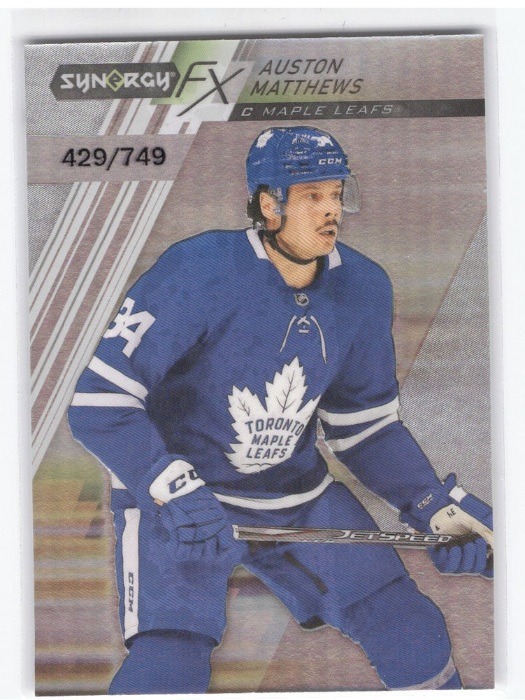 2020-21 Upper Deck Synergy Synergy Fx Fx-1 Auston Matthews /749