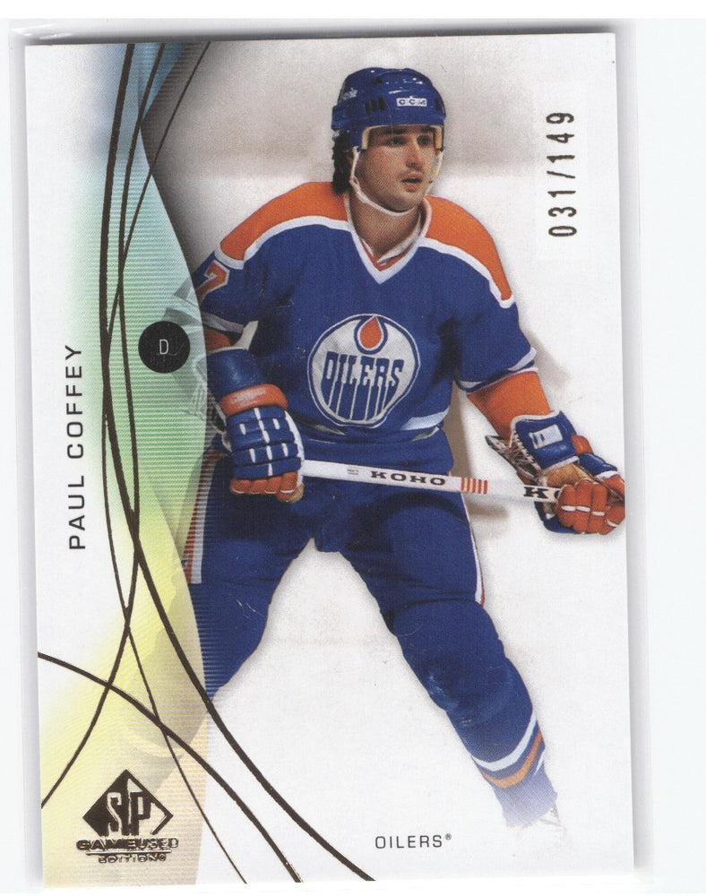 2024-25 Upper Deck Sp Game Used Gold #177 Paul Coffey /149