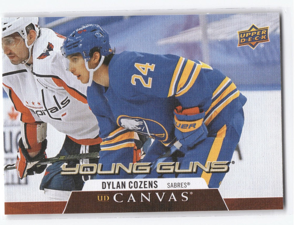 2020-21 Upper Deck Series 2 Young Guns Ud Canvas C233 Rookie Rc Dylan Cozens