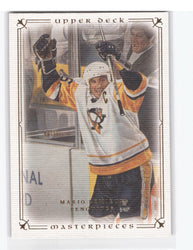 2008-09 Upper Deck Masterpieces Hockey Gillies #86 Mario Lemieux