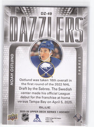 2025-26 Upper Deck Series 1 Dazzlers Dz-49 Noah Ostlund