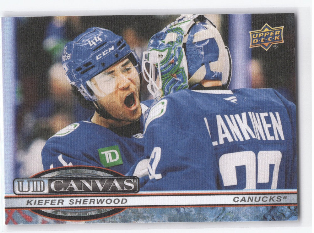 2025-26 Upper Deck Series 1 Ud Canvas C-82 Kiefer Sherwood