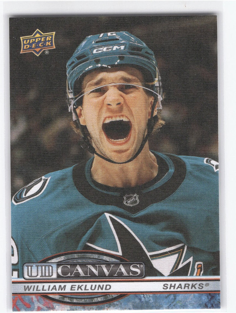 2025-26 Upper Deck Series 1 Ud Canvas C-6 William Eklund