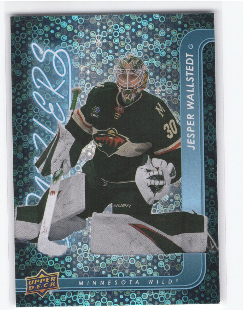 2024-25 Upper Deck Series 2 Dazzlers (Blue) Rookie RC Dz-53 Jesper Wallstedt