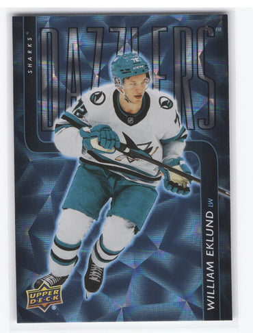 2025-26 Upper Deck Series 1 Dazzlers Dz-27 William Eklund