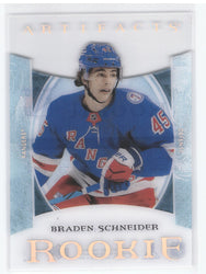 2022-23 Upper Deck Artifacts Rookie Clear Cut Ccr-9 Rookie Rc Braden Schneider
