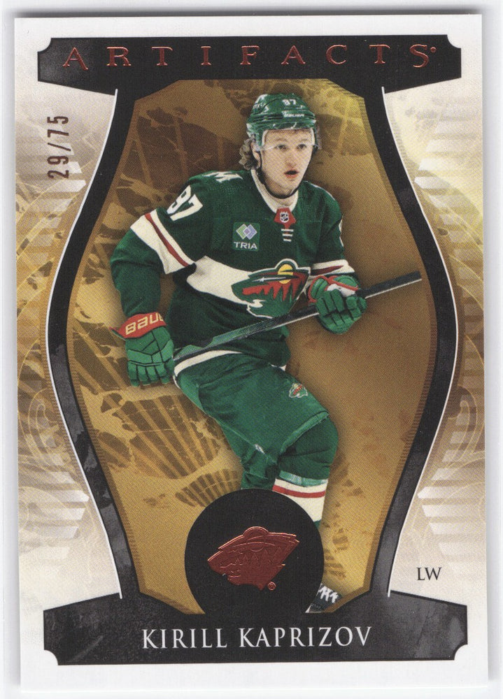 2023-24 Upper Deck Artifacts #103 Kirill Kaprizov /75