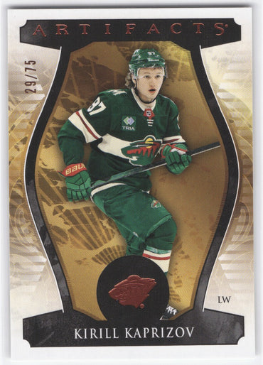 2023-24 Upper Deck Artifacts #103 Kirill Kaprizov /75