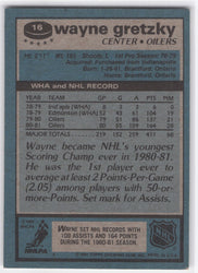 1981 Topps #16 Wayne Gretzky