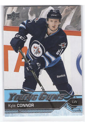 2016-17 Upper Deck Series 1 Young Guns 212 Rookie Rc Kyle Connor