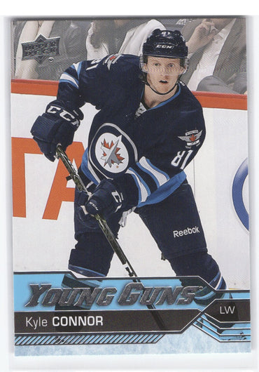 2016-17 Upper Deck Series 1 Young Guns 212 Rookie Rc Kyle Connor