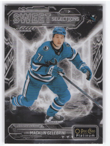 2024-25 Upper Deck O-Pee-Chee Platinum Sweet Selections Ss-11 Rookie Rc Macklin Celebrini