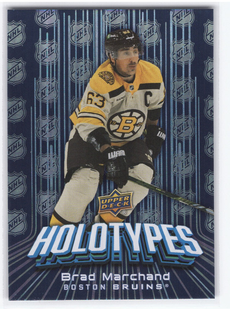 2024-25 Upper Deck Series 1 Holotypes Ht-23 Brad Marchand