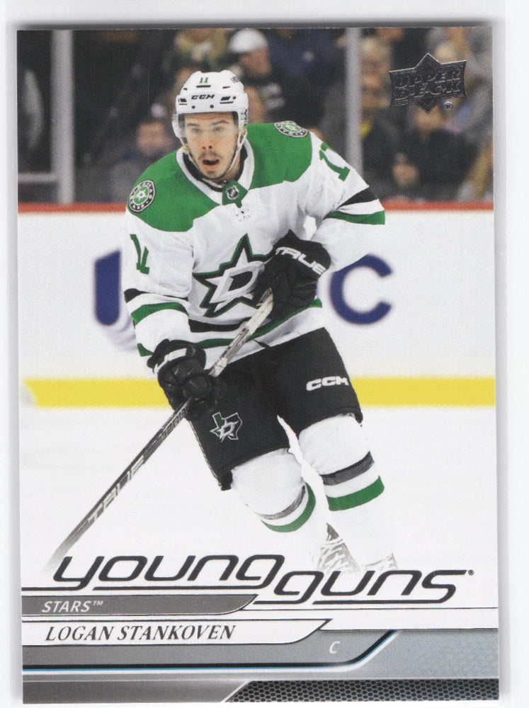 2024-25 Upper Deck Series 1 Young Guns #244 Rookie Rc Logan Stankoven