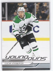 2024-25 Upper Deck Series 1 Young Guns #244 Rookie Rc Logan Stankoven