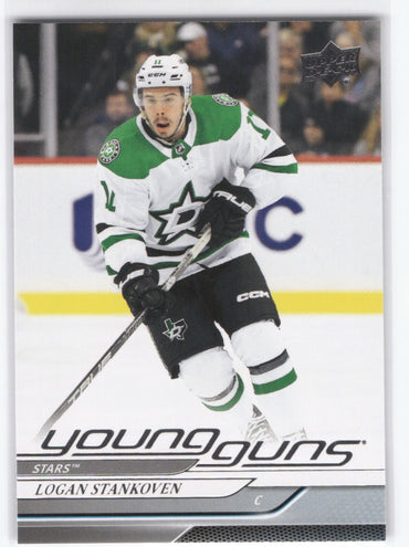 2024-25 Upper Deck Series 1 Young Guns #244 Rookie Rc Logan Stankoven