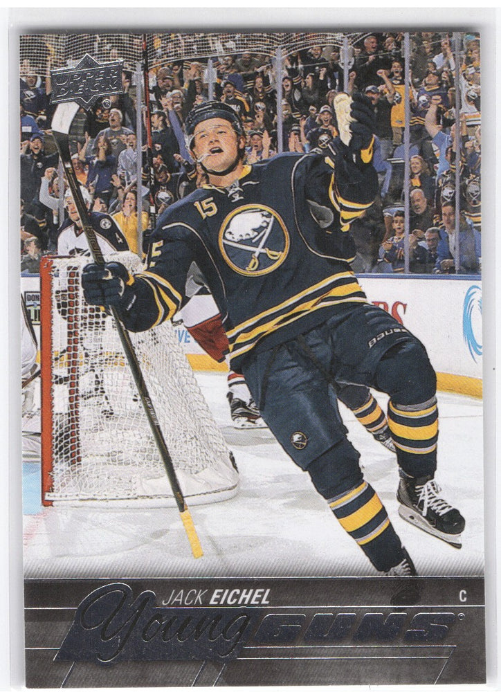 2015-16 Upper Deck Series 2 Young Guns #451 Rookie Rc Jack Eichel