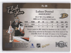 2022-23 Skybox Metal Universe Flash The Glove Fl-39 Lukas Dostal