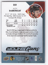 2017-18 Upper Deck Series 1 Young Guns #221 Rookie Rc Alex Debrincat