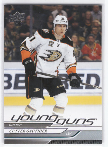 2024-25 Upper Deck Series 1 Young Guns #212 Rookie Rc Cutter Gauthier
