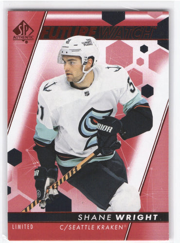 2022-23 Upper Deck Sp Authentic Future Watch Limited #150 Rookie Rc Shane Wright