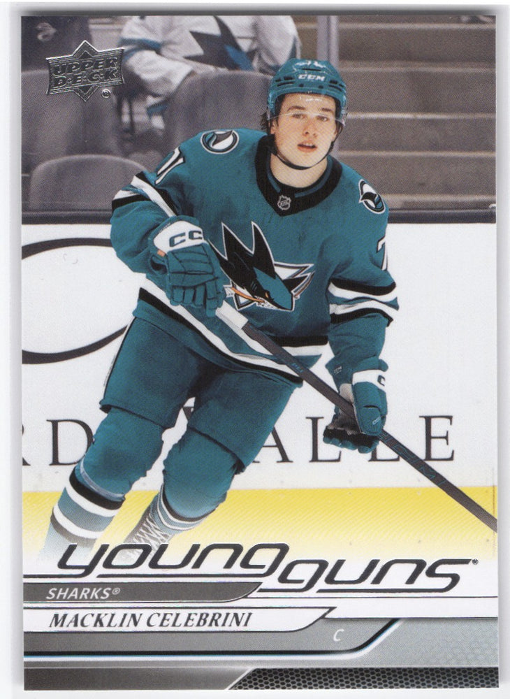 2024-25 Upper Deck Series 2 Young Guns #451 Rookie Rc Macklin Celebrini