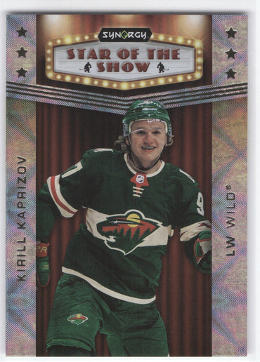 2023-24 Upper Deck Synergy Star Of The Show Sos-15 Kirill Kaprizov