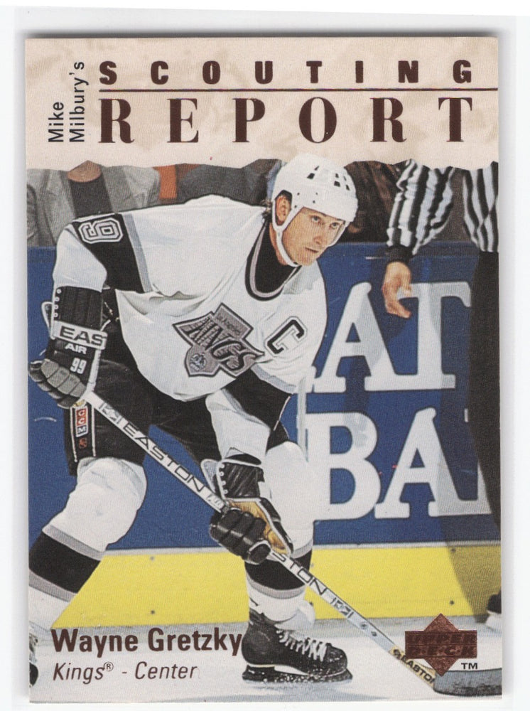 1995 Upper Deck Scouting Report #252 Wayne Gretzky