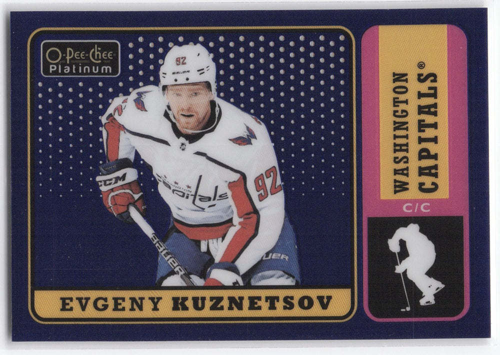 2018-19 Upper Deck O-Pee-Chee Platinum Blue Rainbow R-55 Evgeny Kuznetsov /149