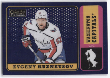 2018-19 Upper Deck O-Pee-Chee Platinum Blue Rainbow R-55 Evgeny Kuznetsov /149