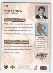 1995 Upper Deck Scouting Report #252 Wayne Gretzky