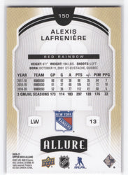 2020-21 Upper Deck Allure Red Rainbow Rookie #150 Rookie Rc Alexis Lafreniere