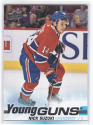 2019-20 Upper Deck Series 2 Young Guns #471 Rookie Rc Nick Suzuki