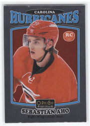 2016-17 Upper Deck O-Pee-Chee Platinum Retro Rookie R-82 Rookie Rc Sebastian Aho