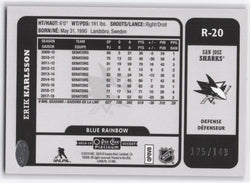 2018-19 Upper Deck O-Pee-Chee Platinum Blue Rainbow R-20 Erik Karlsson /149