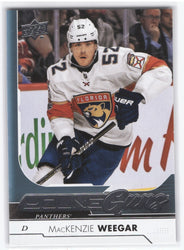 2017-18 Upper Deck Series 2 Young Guns #459 Rookie Rc Mackenzie Weegar