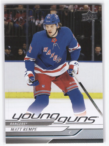 2024-25 Upper Deck Series 1 Young Guns #216 Rookie Rc Matt Rempe