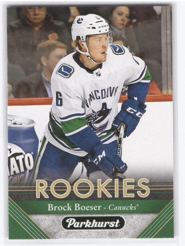 2017-18 Upper Deck Parkhurst Parkhurst Rookies #270 Rookie Rc Brock Boeser