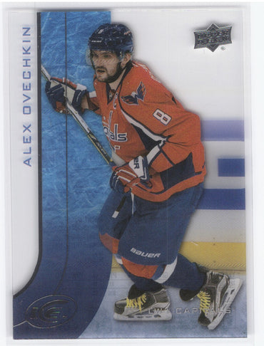 2015-16 Upper Deck Ice Hockey Clear #1 Alex Ovechkin