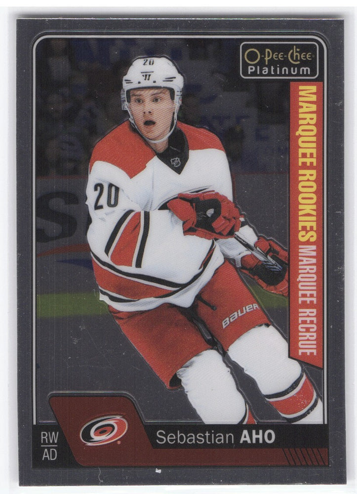 2016-17 Upper Deck O-Pee-Chee Platinum Marquee Rookies #173 Rookie Rc Sebastian Aho