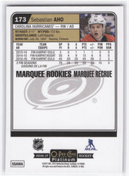 2016-17 Upper Deck O-Pee-Chee Platinum Marquee Rookies #173 Rookie Rc Sebastian Aho