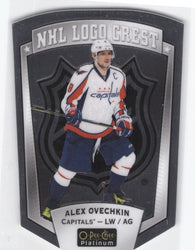 2016-17 Upper Deck O-Pee-Chee Platinum Nhl Logo Crest Nhlld-5 Alex Ovechkin