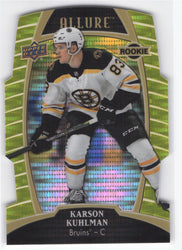 2019-20 Upper Deck Allure Yellow Taxi #65 Rookie Rc Karson Kuhlman