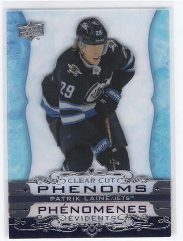 2020-21 Upper Deck Tim Hortons Collectors Series Clear Cut Phenoms Cc-3 Patrik Laine