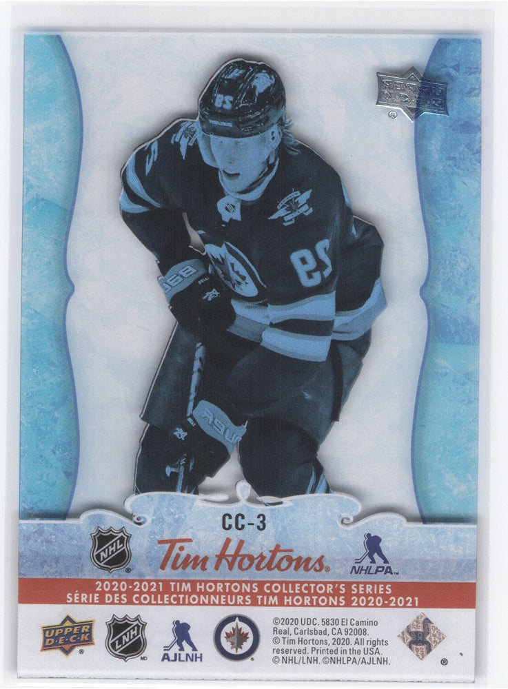2020-21 Upper Deck Tim Hortons Collectors Series Clear Cut Phenoms Cc-3 Patrik Laine